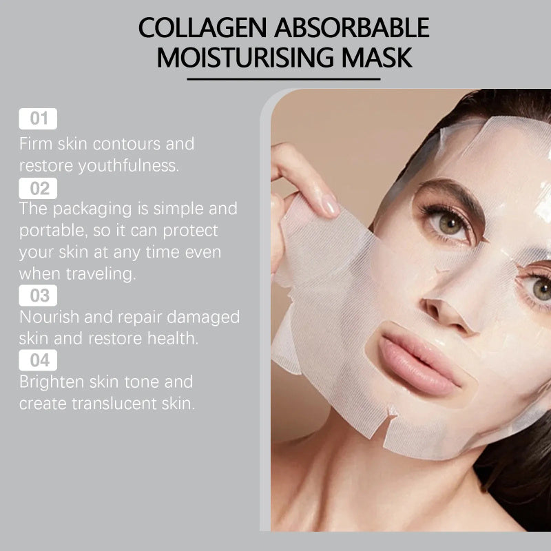 Collagen Mask – Hydration &amp; Anti-Aging - Overnight - Bio Collagen True Deep Mask - Best Seller